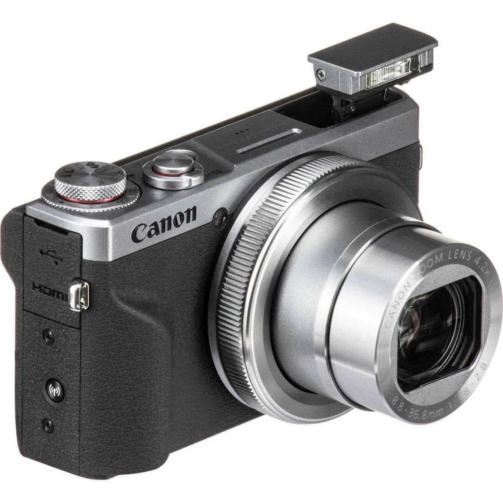Canon PowerShot G7X Mark III - Silver and Black Camera